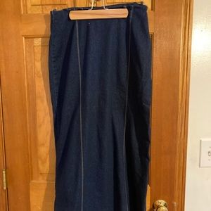 Denim Route 66 skirt size 11/12